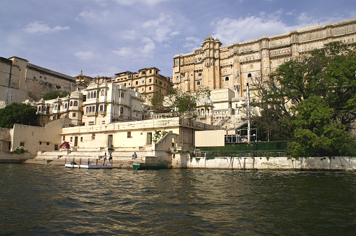 Palace on the lake in Udaipur