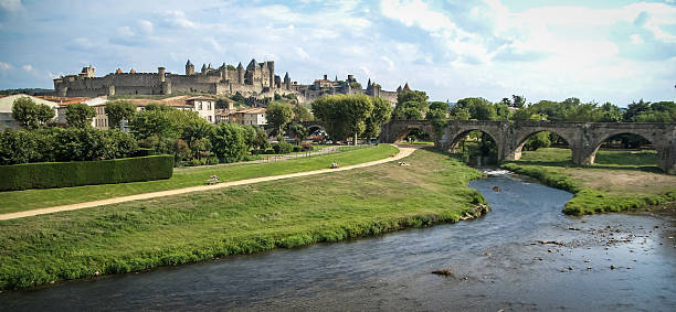 istock Carcassonne, South France 521773143