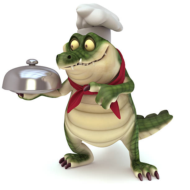 istock Croc with food cloche 521777219