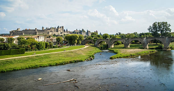 istock Carcassonne, South France 521779203