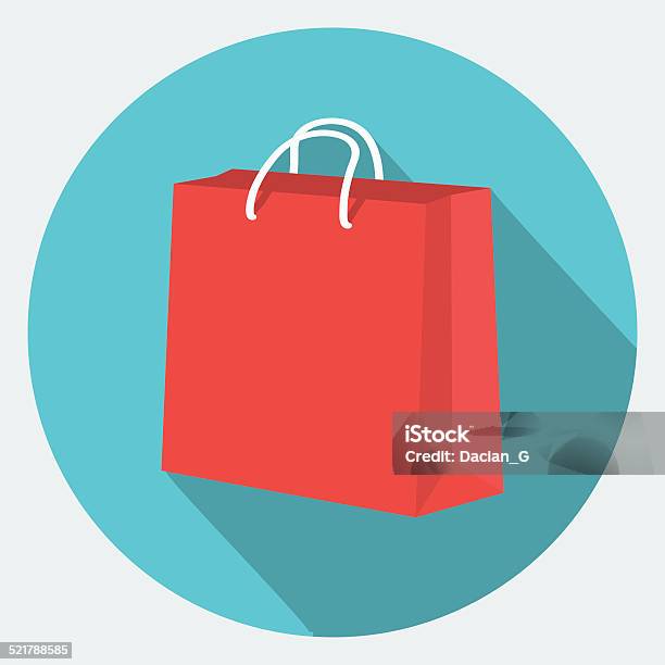 Vector Shopping Bag Icon Stock Illustration - Download Image Now - Shopping Bag, Bag, Shopping