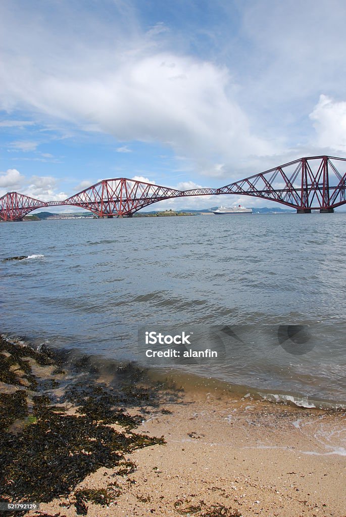 South Queensferry Landscape A view toward the Forth bridge Architecture Stock Photo