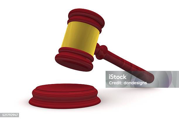 Judge Gavel Stock Photo - Download Image Now - Auction, Authority, Bid