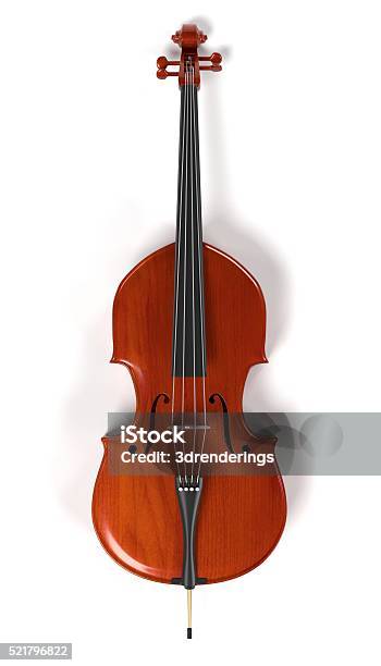 Bass Musical Instrument Stock Photo - Download Image Now - Arts Culture and Entertainment, Bass Instrument, Bow - Musical Equipment