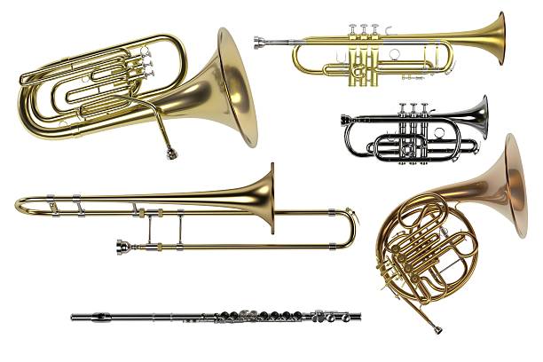 금관 악기 - trombone 뉴스 사진 이미지