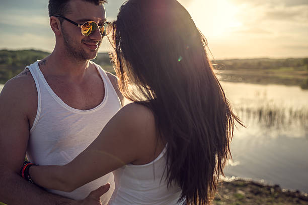istock Love couple in nature 521799510