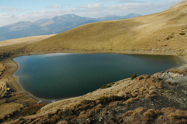 Glacier lake in Maramures mountains, Romania
