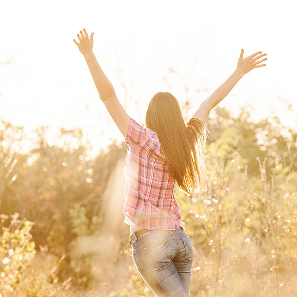 istock Beautiful girl in the park 521801161