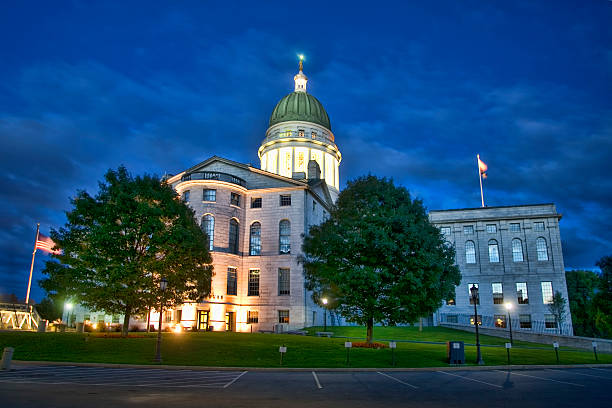 capitolio del estado de maine 1 - state representatives fotografías e imágenes de stock