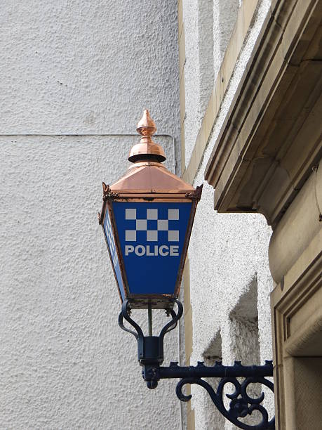 istock Copper police sign 521802855