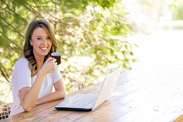 istock Woman working with laptop computer 521805386
