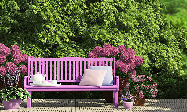 istock Terrace in the garden 521805873