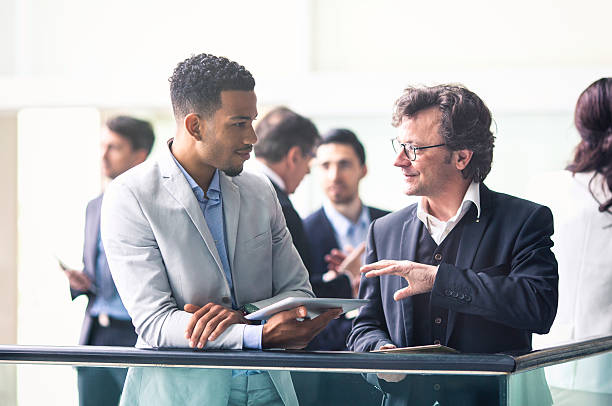 istock Businessmen in the office building 521805928