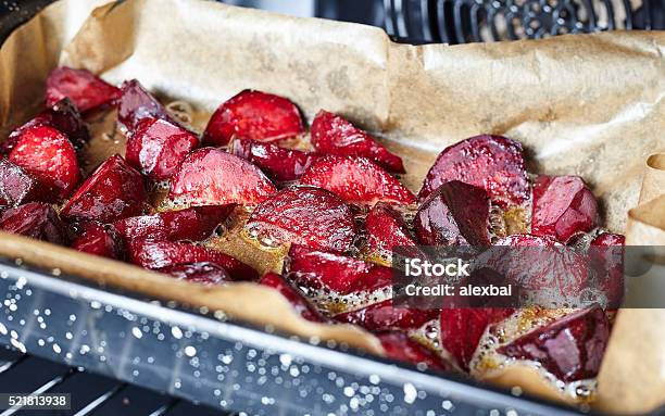 Baked Beet Inside Oven Stock Photo - Download Image Now - Baked, Common Beet, Beet