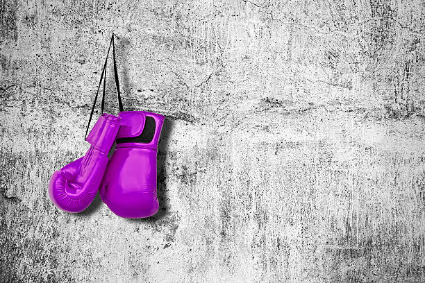 istock Boxing gloves on the wall 521814960