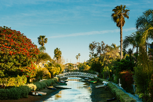 Venice Canal Historic District, Los Angeles. California.