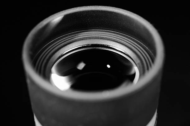 Lens of the eyepiece.