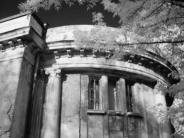 istock Derelict Building in Infra-red 521816028