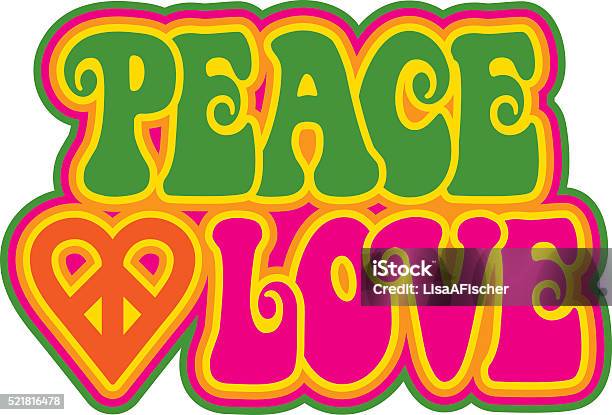 Peace 및 사랑입니다 평화의 상징에 대한 스톡 벡터 아트 및 기타 이미지 - 평화의 상징, 브이, 사랑