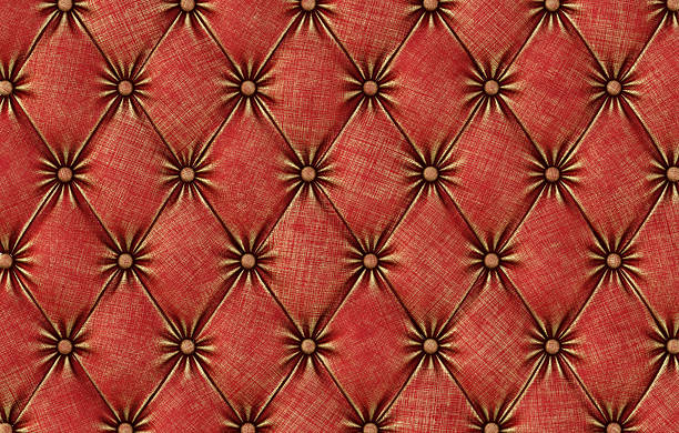 luxurious texture of red leather upholstery. luxurious texture of red leather upholstery. 3D illustration. red cushion covers stock pictures, royalty-free photos & images