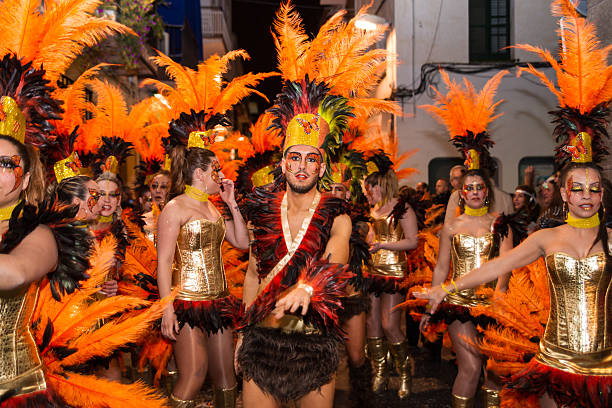 シッチェスカーニバルの carnestoltes - sitges ストックフォトと画像