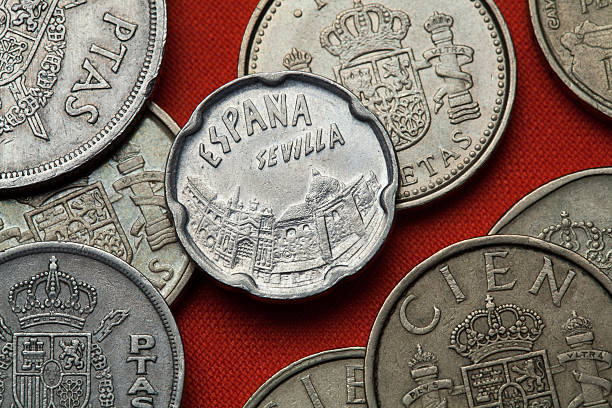 istock Coins of Spain. Seville landmarks 521819076