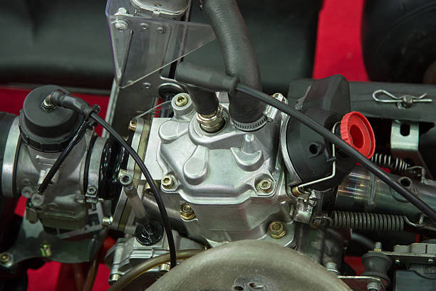 istock Details of a new go-kart engine 521820244