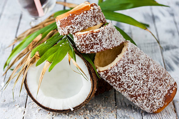 istock Hungarian a round loaf with coconut 521820470