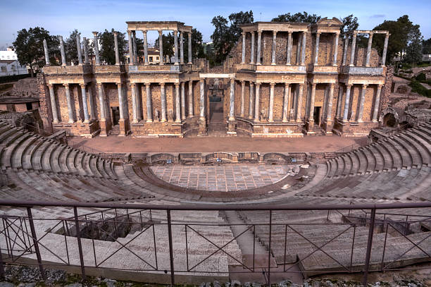 istock Roman Theatre, Merida, Spain 521822515