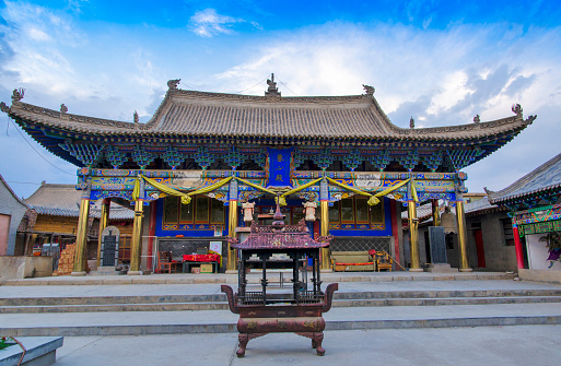 Xining Xilai Temple, Quinghai Province, China 
