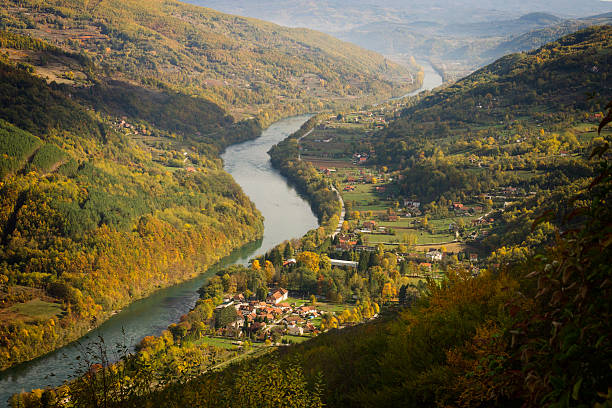 istock Mountain Tara and Drina River 521830897