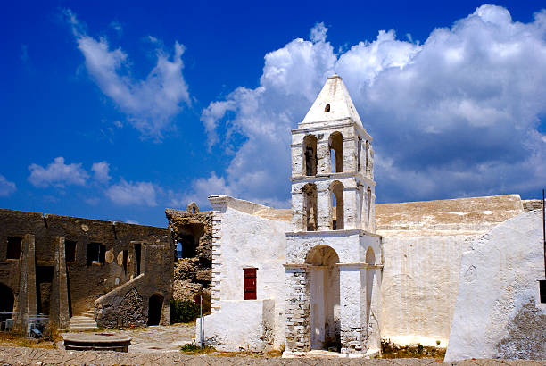 istock Old church at Kythera island, Greece 521832169