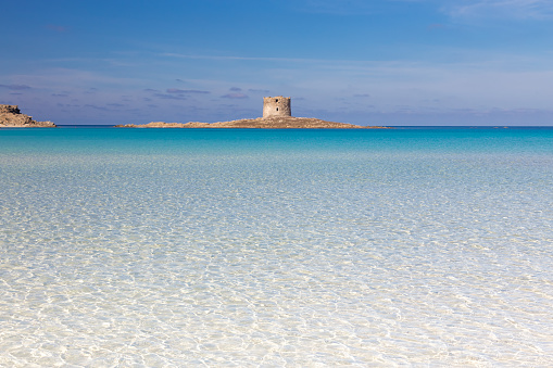 Pelosa beach, Sardinia, Italia. photo