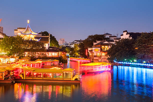istock nanjing confucius temple at night 521833659