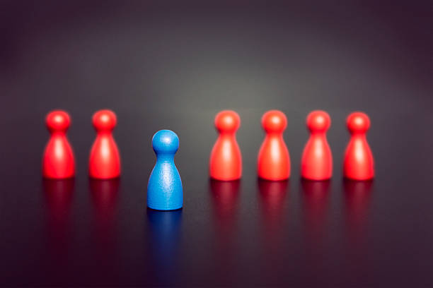 istock Stand out and be unique - leadership business concept 521834929