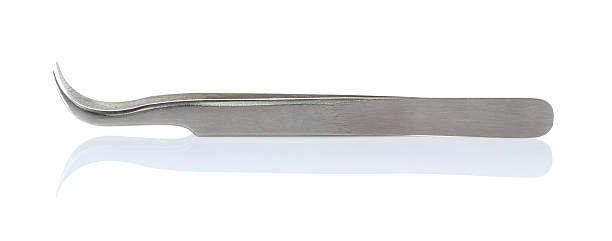 istock tweezers isolated on white background 521835069