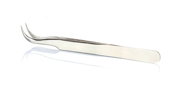 istock tweezers isolated on white background 521835073