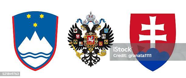 Slavic Emblem Stock Photo - Download Image Now - Army, Coat - Garment, Coat Of Arms