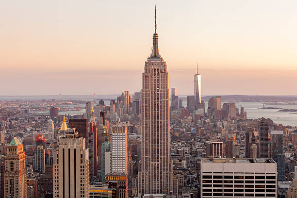istock Manhattan Skyline at Twilight, New York City 521850391