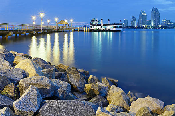 istock San Diego Skyline and Ferry 521850745