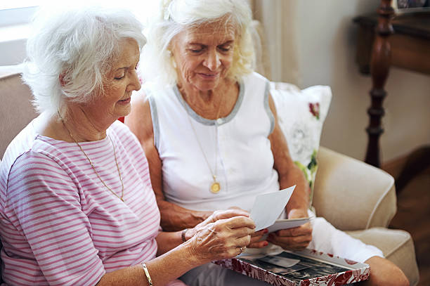 istock Looking through their box of collected memories 521852849
