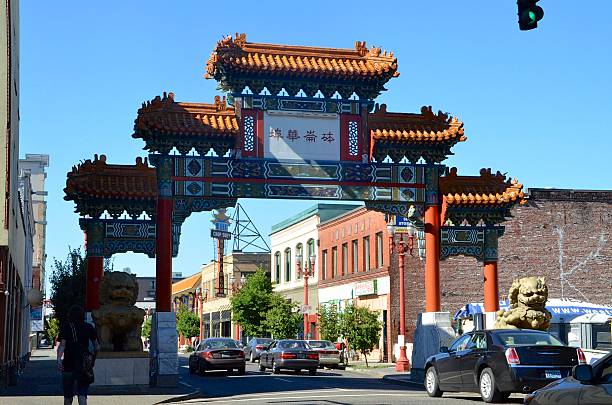 istock Chinatown gate in Portland, Oregon 521853383