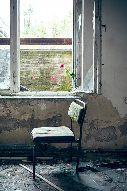istock dilapidated chair by the window 521855713