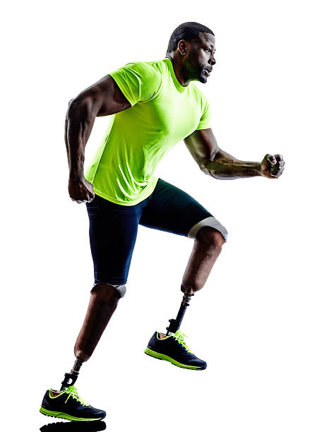 istock handicapped man joggers runners running with legs prosthesis sil 521870821