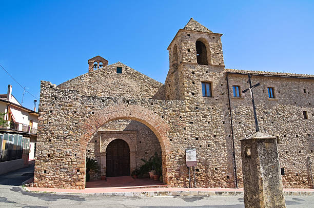istock Franciscan monastery. Rocca Imperiale. Calabria. Italy. 521870935