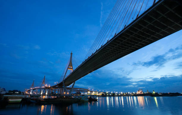 istock Wonderful Rama nine bridge 521871545