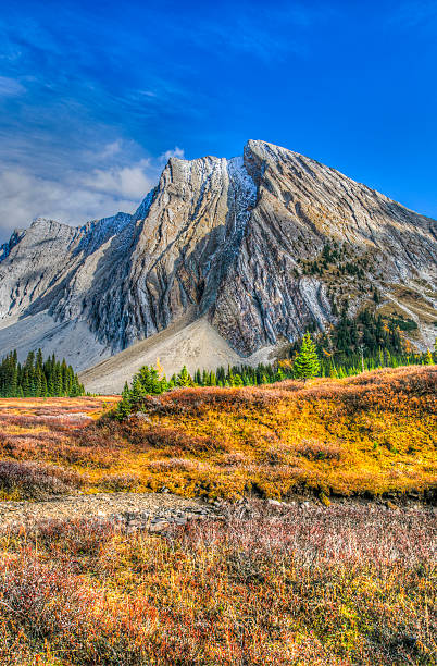 istock Beautiful fall mountain landscapes 521871637
