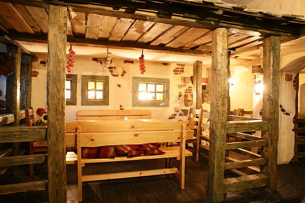 istock european restaurant in bright colors 521872823