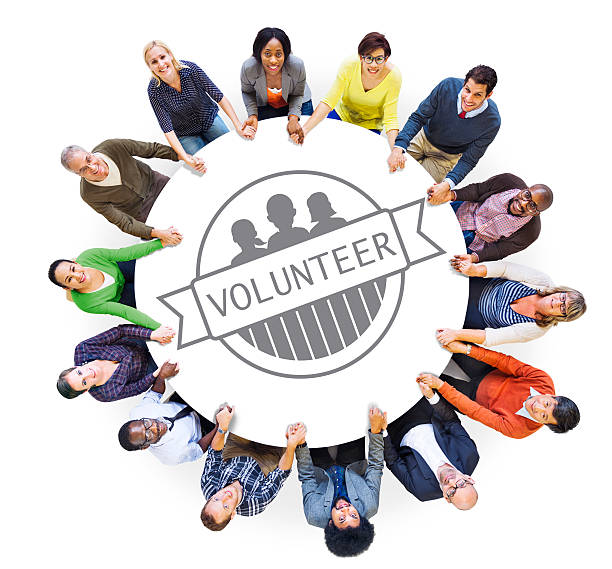 istock Businessman Drawing Volunteer Concept on a Note Pad 521873293