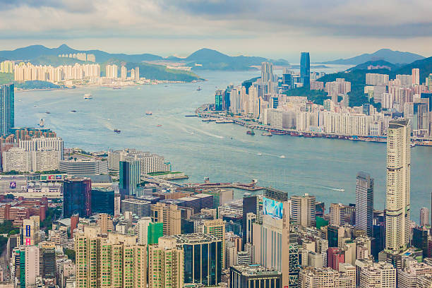 istock Hong Kong Victoria Harbour, China 521875193